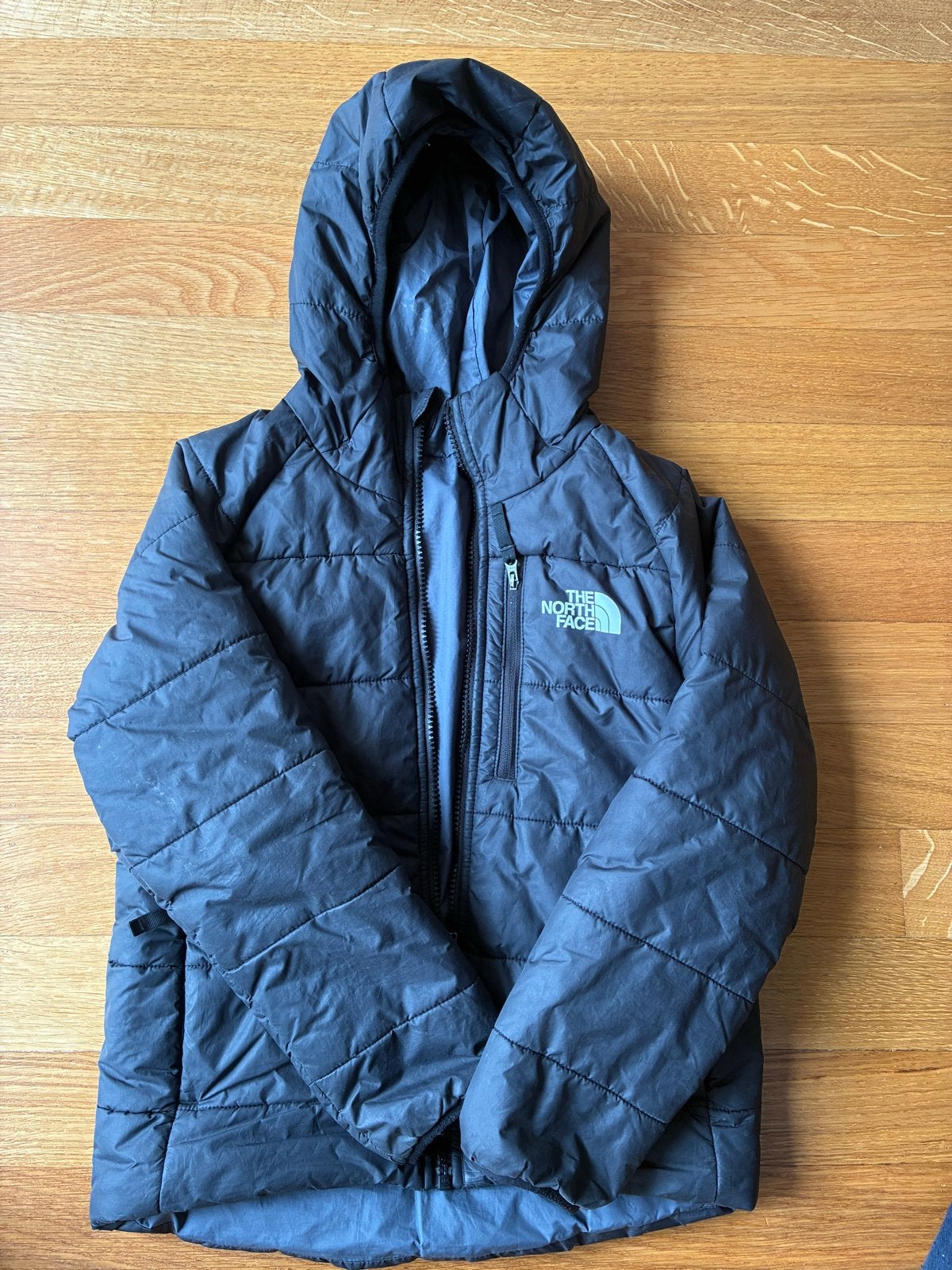 The North Face jas maat 10 - Zwart, Ophalen of Verzenden, Gebruikt, Jongen