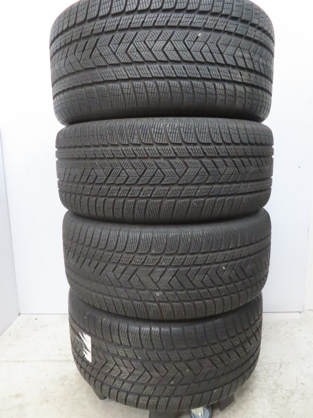 Originele Porsche Cayenne Coupe 21 inch velgen winterbanden, Gebruikt, -, -, Banden en Velgen