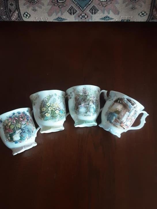 Royal Doulton 4 seizoenen mokken Bramley Hedge, Antiek en Kunst, Ophalen of Verzenden
