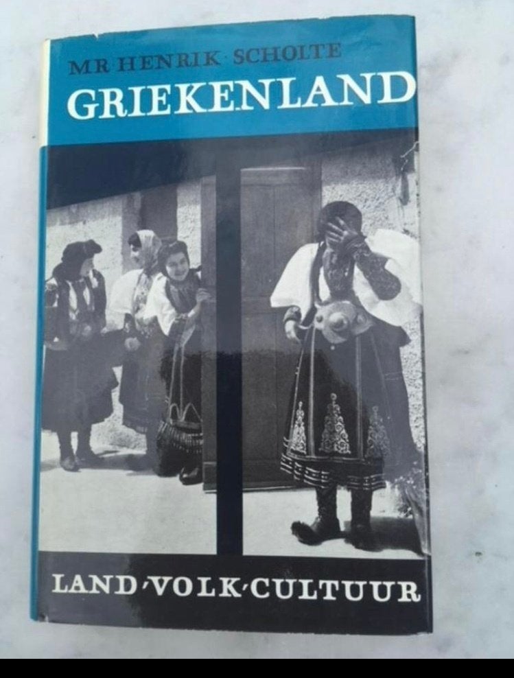 MR Henrik Scholte - Griekenland Land volk cultuur 1963, Ophalen of Verzenden, Zo goed als nieuw, Europa