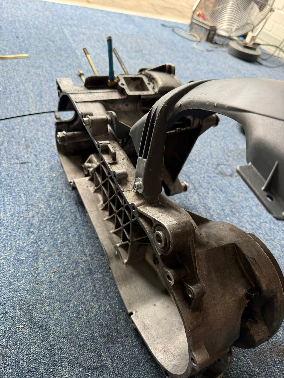 Carterset hexagon lc 12 inch m05 met krukas en vertanding, Ophalen of Verzenden