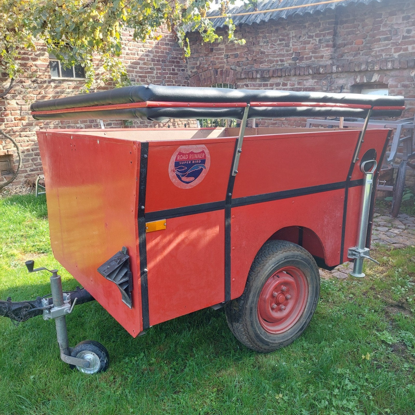 recreatie tractor aanhanger personen, Ophalen, Zo goed als nieuw