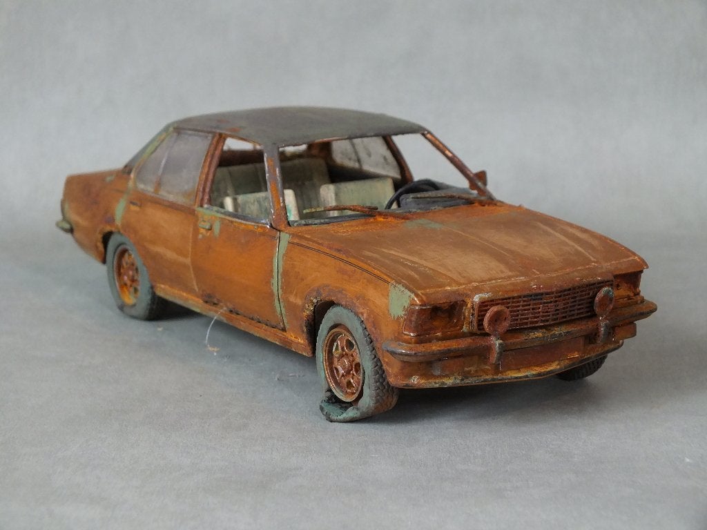 Opel commodore B/GSE 1972 schuurvondst 1:24, Ophalen of Verzenden, Gebruikt, Overige merken