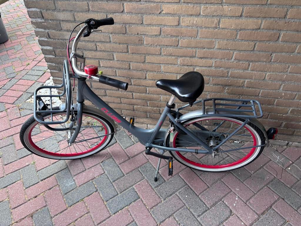 Leuke grijze 24inch alpina club kinderfiets, Ophalen of Verzenden, Zo goed als nieuw, 20 inch