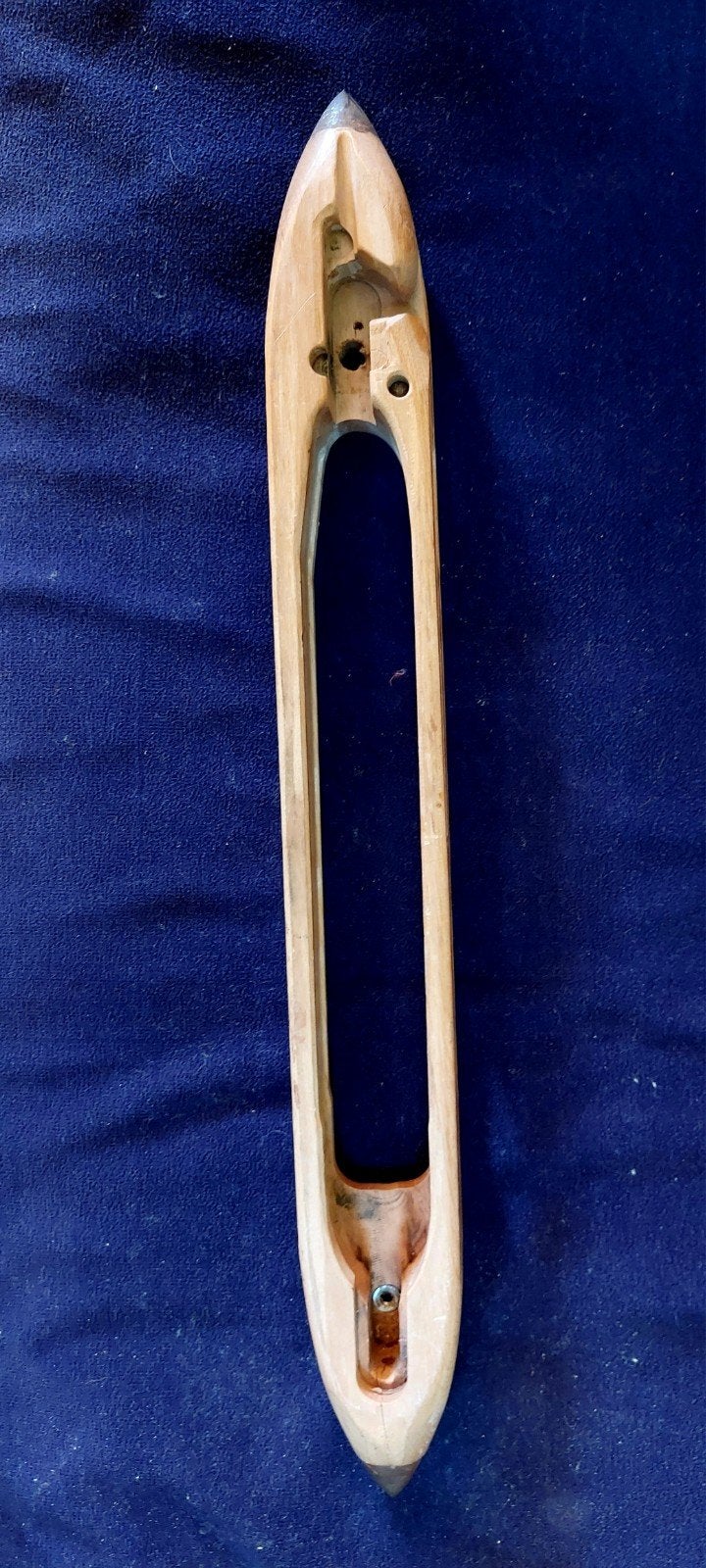 Antieke houten weefspoel zonder klos - Schmeing Germany, Ophalen of Verzenden, Gebruikt, Overige typen