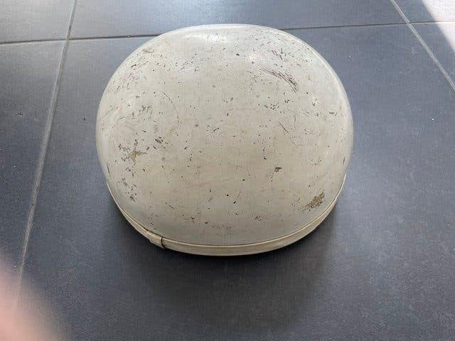 Helm Potje solex helm eitje, Ophalen, Gebruikt