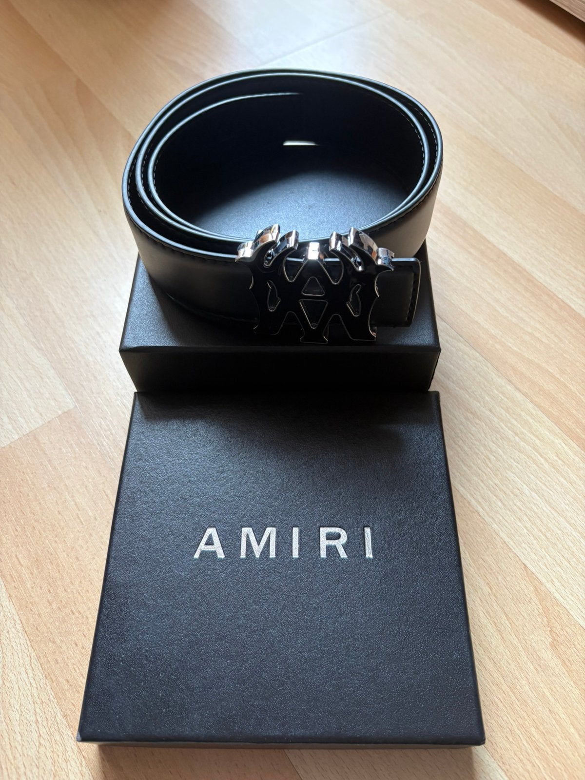 Amiri Belt, Ophalen, Zo goed als nieuw, Zwart, 100 cm of meer
