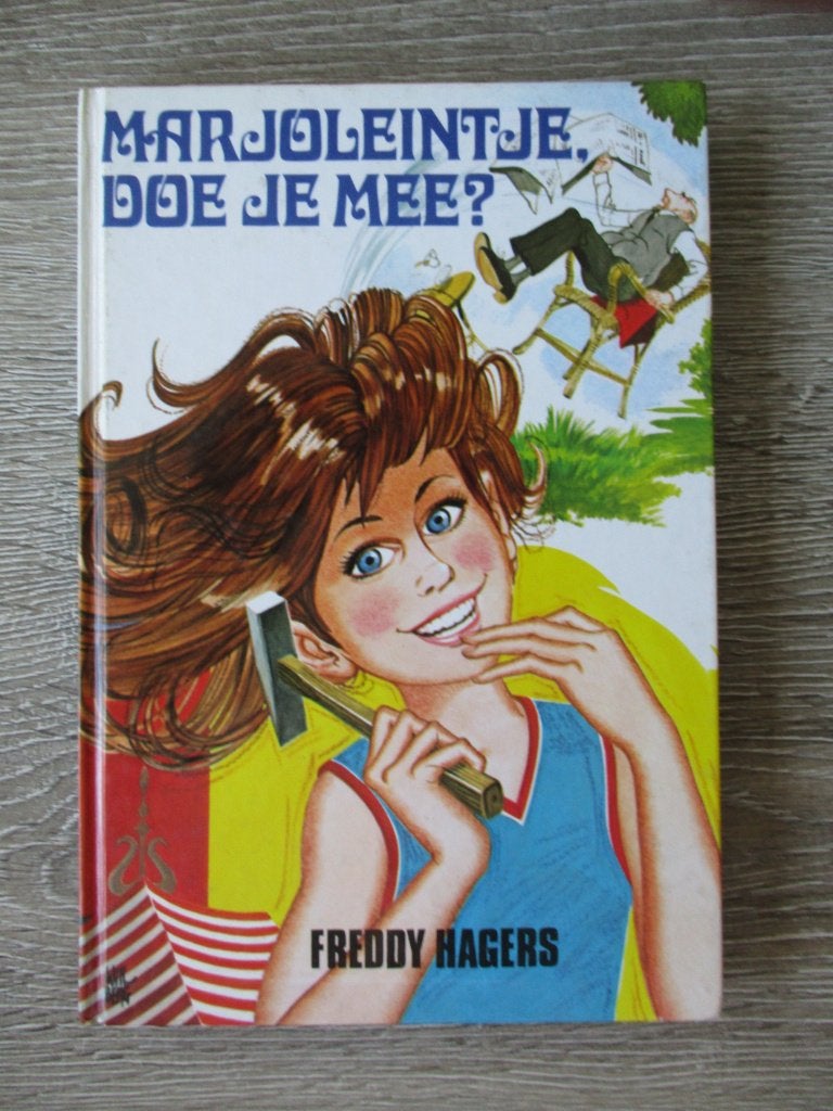 Marjoleintje doe je mee? - Freddy Hagers, Boeken, Ophalen of Verzenden, Gelezen, Fictie algemeen