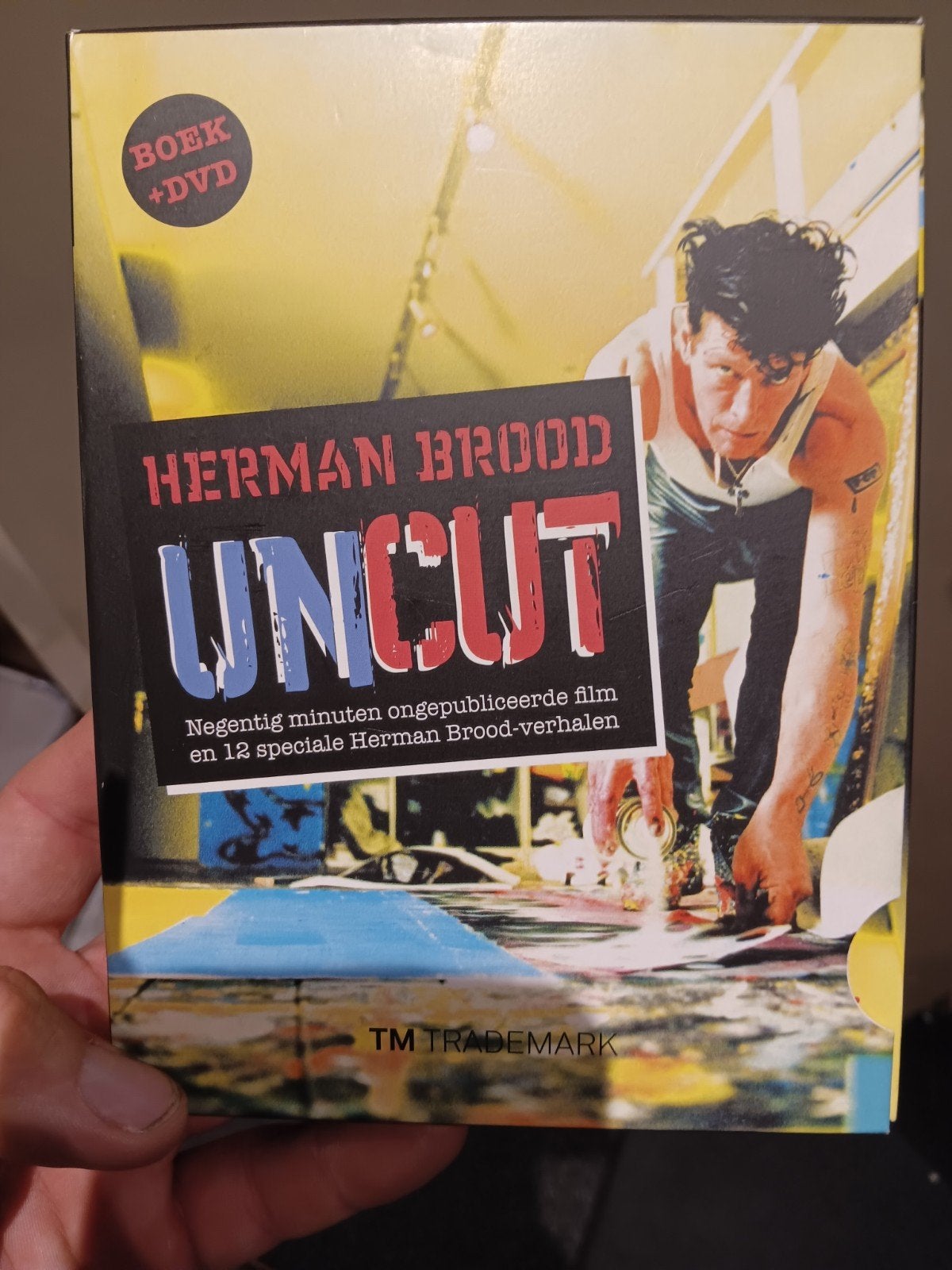 Herman brood uncut dvd + boek nieuw, Alle leeftijden, Ophalen of Verzenden, Zo goed als nieuw, Actie en Avontuur