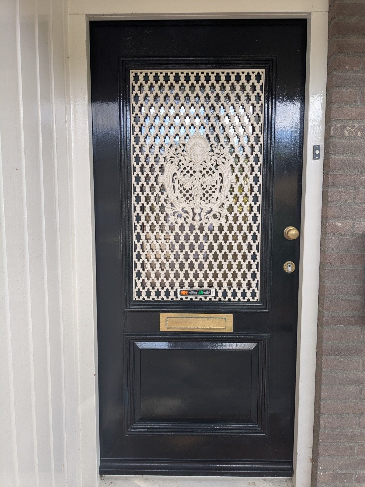 Northgo voordeur met draairaam en isolatieglas, Doe-het-zelf en Verbouw, Ophalen, 80 tot 100 cm, 200 tot 215 cm, Glas