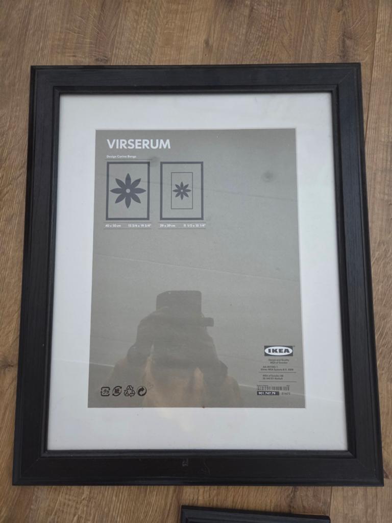 IKEA Virserum fotolijsten en decoratieve lijst, Ophalen