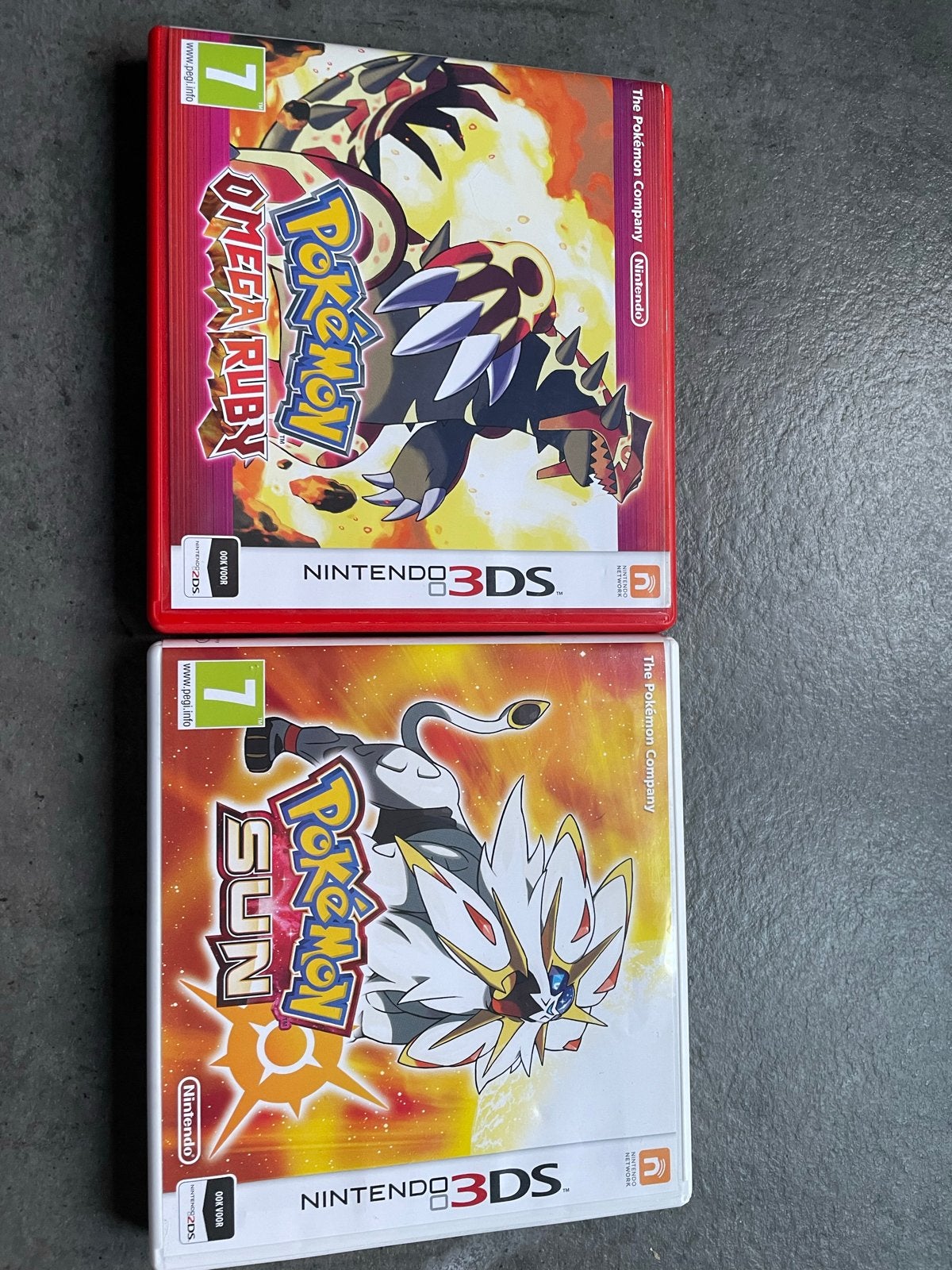 Pokémon Omega Ruby & Pokémon Sun en moon (Nintendo 3DS), Spelcomputers en Games, Online, 1 speler, Ophalen of Verzenden, Zo goed als nieuw
