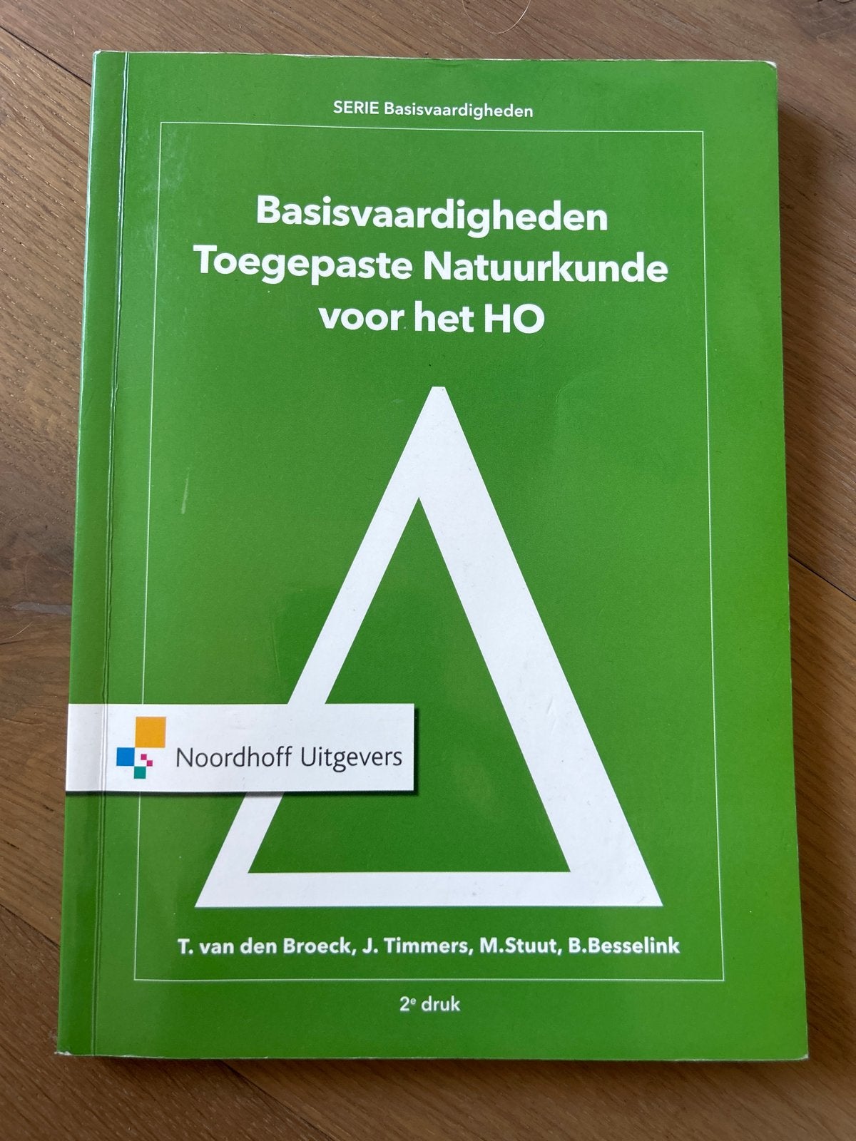 Basisvaardigheden Toegepaste Natuurkunde voor het HO, Boeken, Studieboeken en Cursussen, Ophalen of Verzenden, Beta, Gelezen, HBO