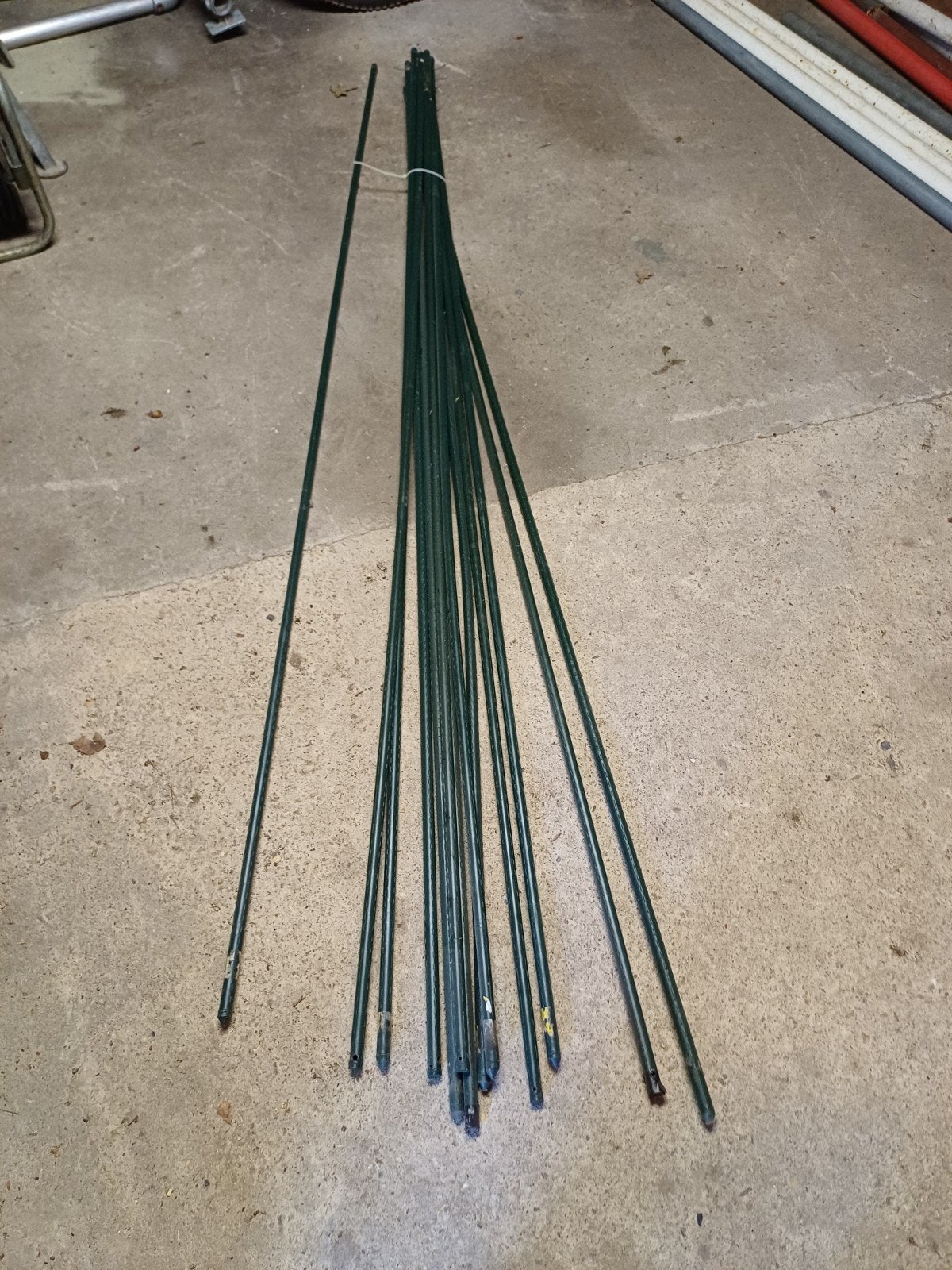 Stevige plantenstokken. 15 stuks. 240 cm, Ophalen, Klimplanten, Volle zon