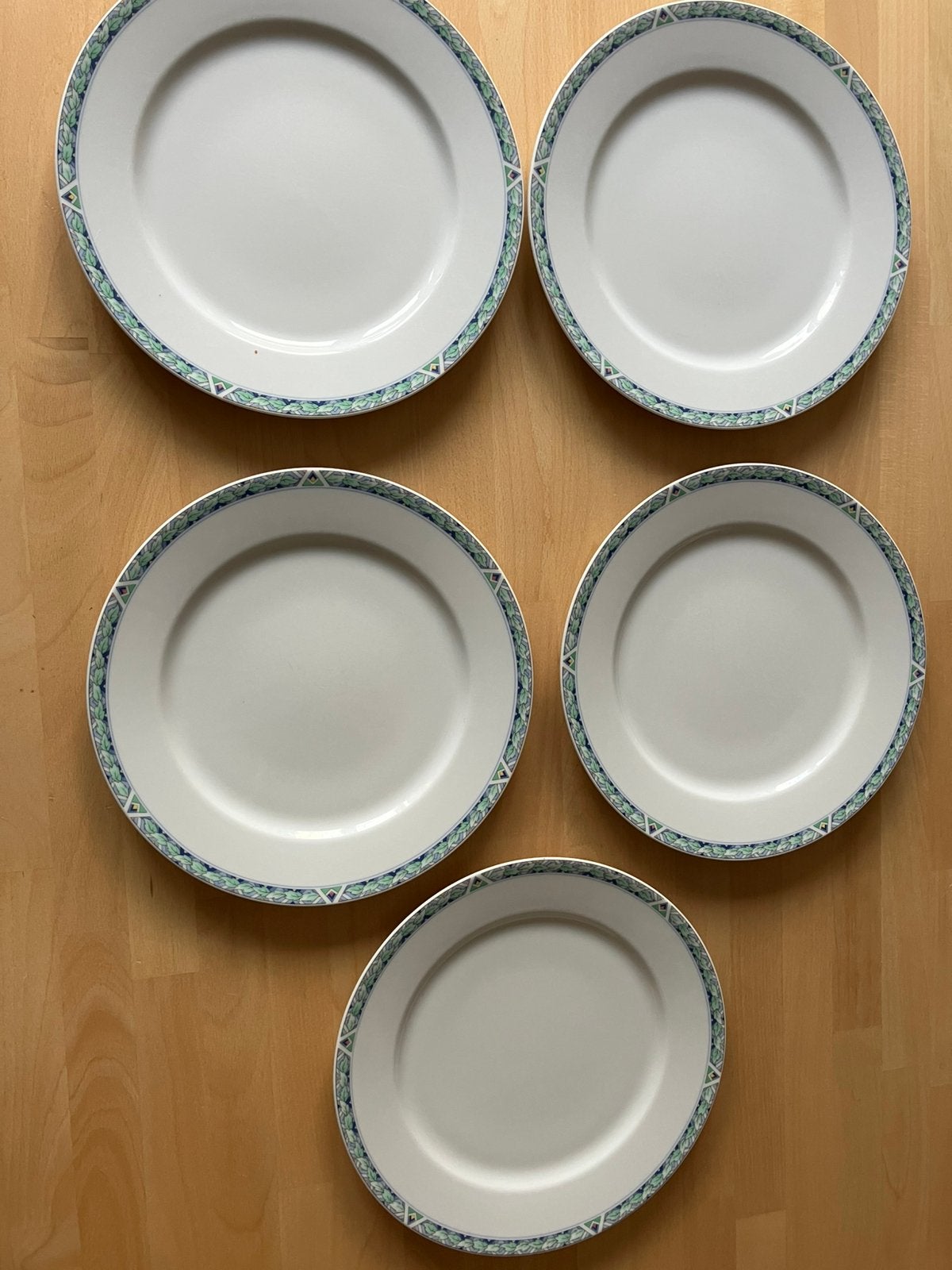 Arzberg Merison grote borden 27cm, 5 stuks, Ophalen, Gebruikt, Arzberg, Bord(en)