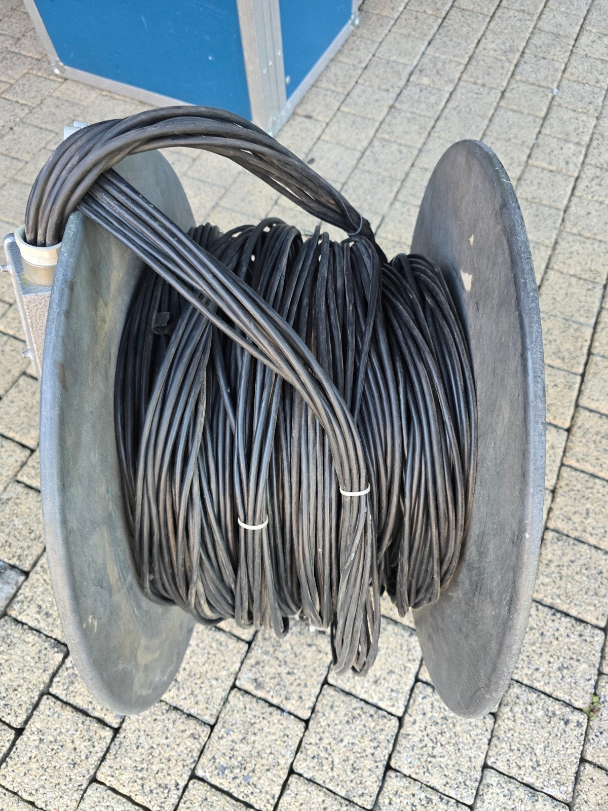 Mengpaneel Vellerman met flightcase en multikabel, Ophalen, Gebruikt, 10 tot 20 kanalen, Microfooningang