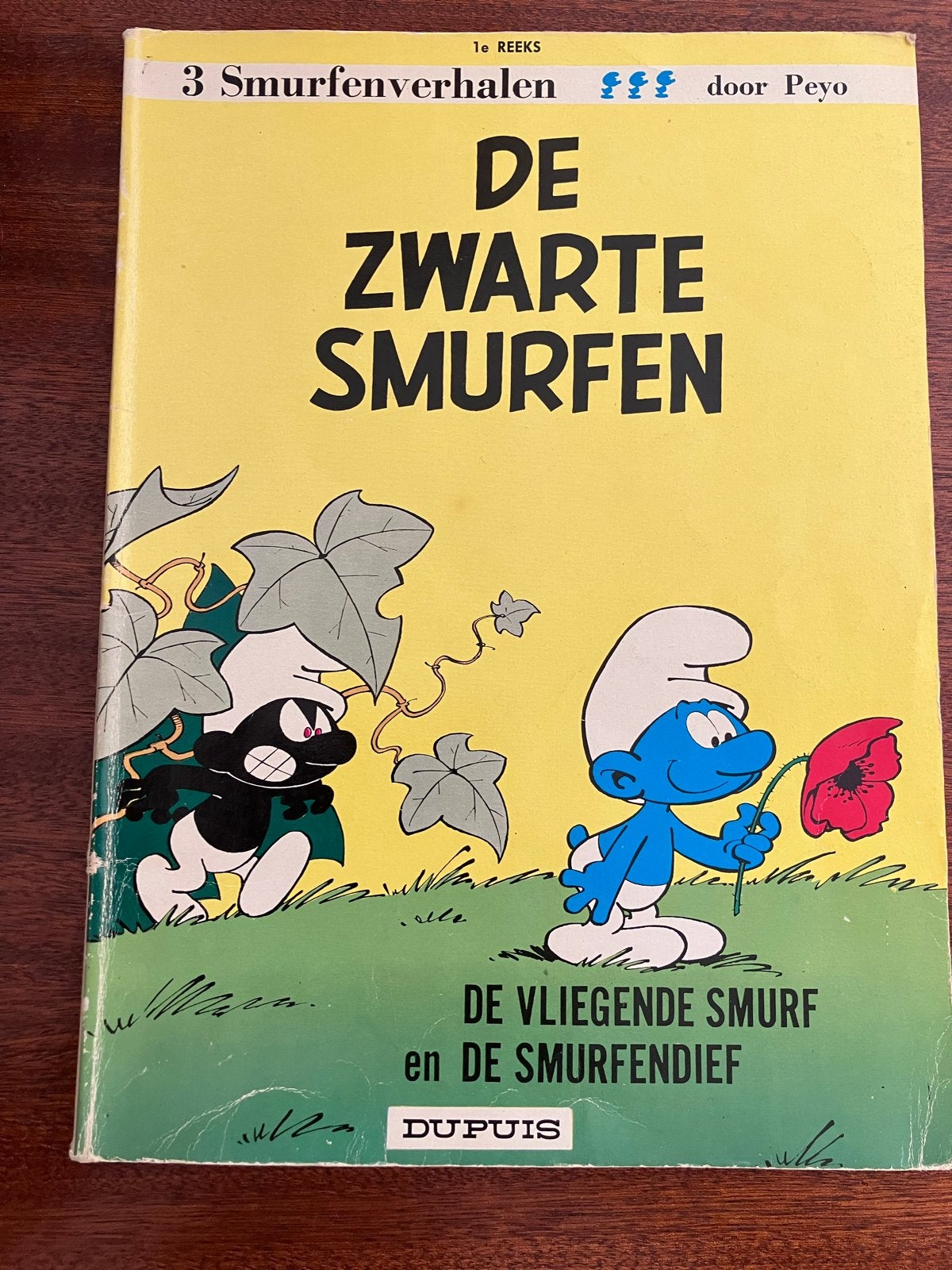 De Smurfen: De Zwarte Smurfen (1e reeks, 1978), Boeken, Stripboeken, Eén stripboek, Ophalen of Verzenden, Gelezen