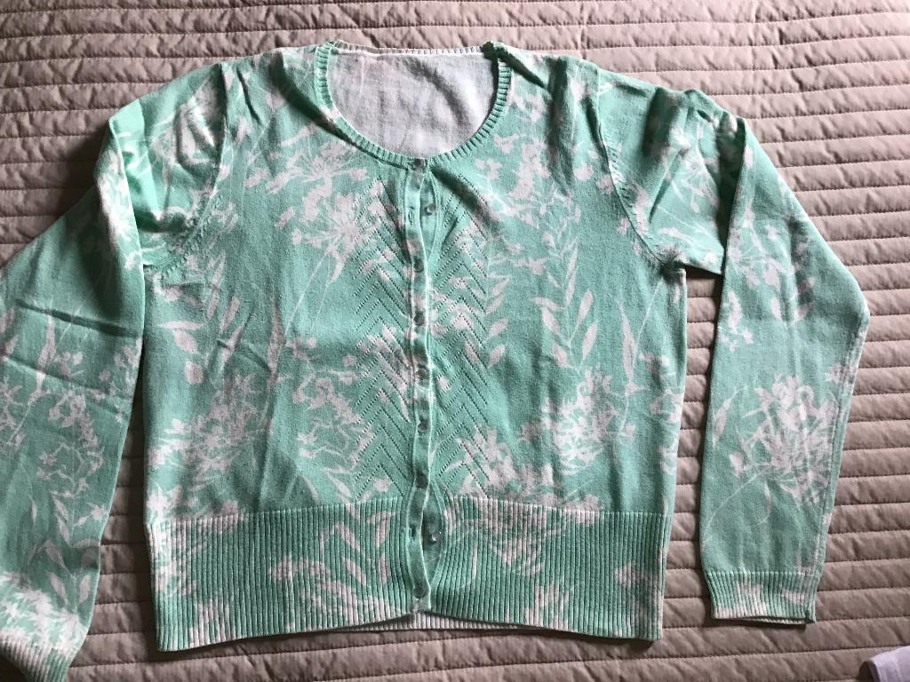 Groen met wit vest, Maat 38/40 (M), Ophalen of Verzenden, Groen, Onbekend