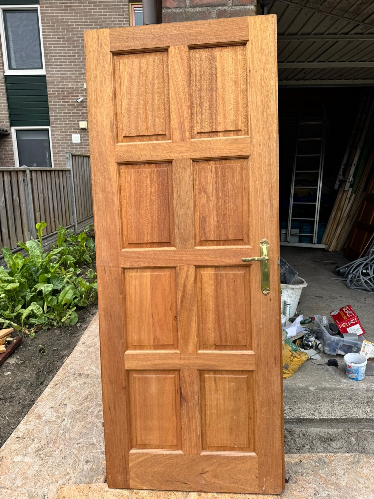 Diverse houten deuren, Ophalen, Binnendeur, 200 tot 215 cm, Glas