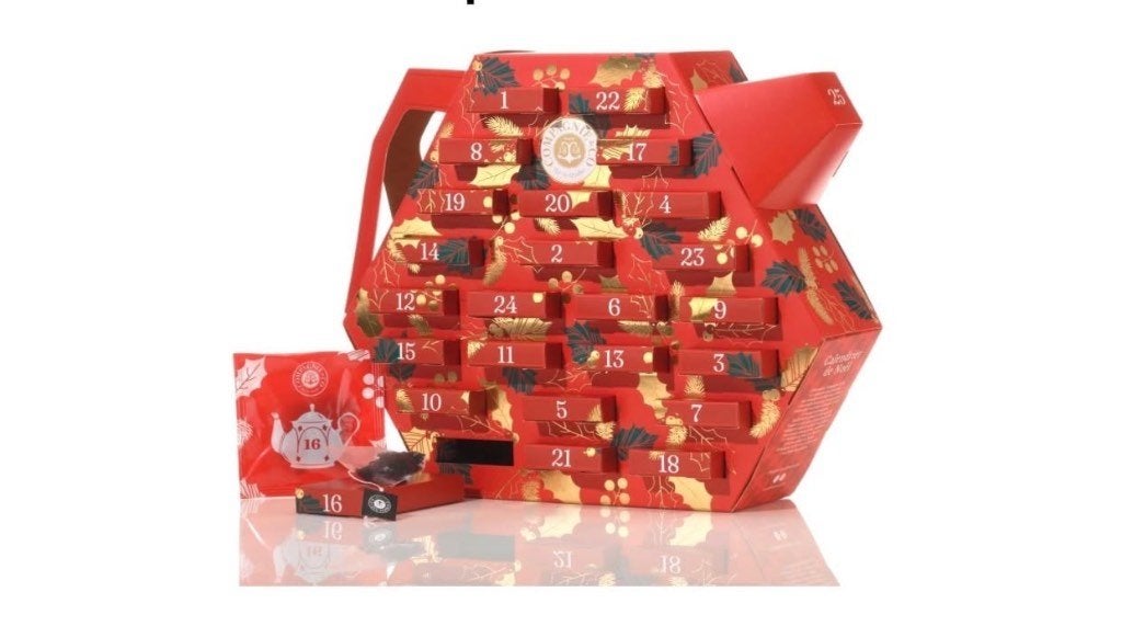 Thee adventskalender 2025-24 verschillende theezakjes, Hobby en Vrije tijd, Verzenden, Theezakje(s), Vol