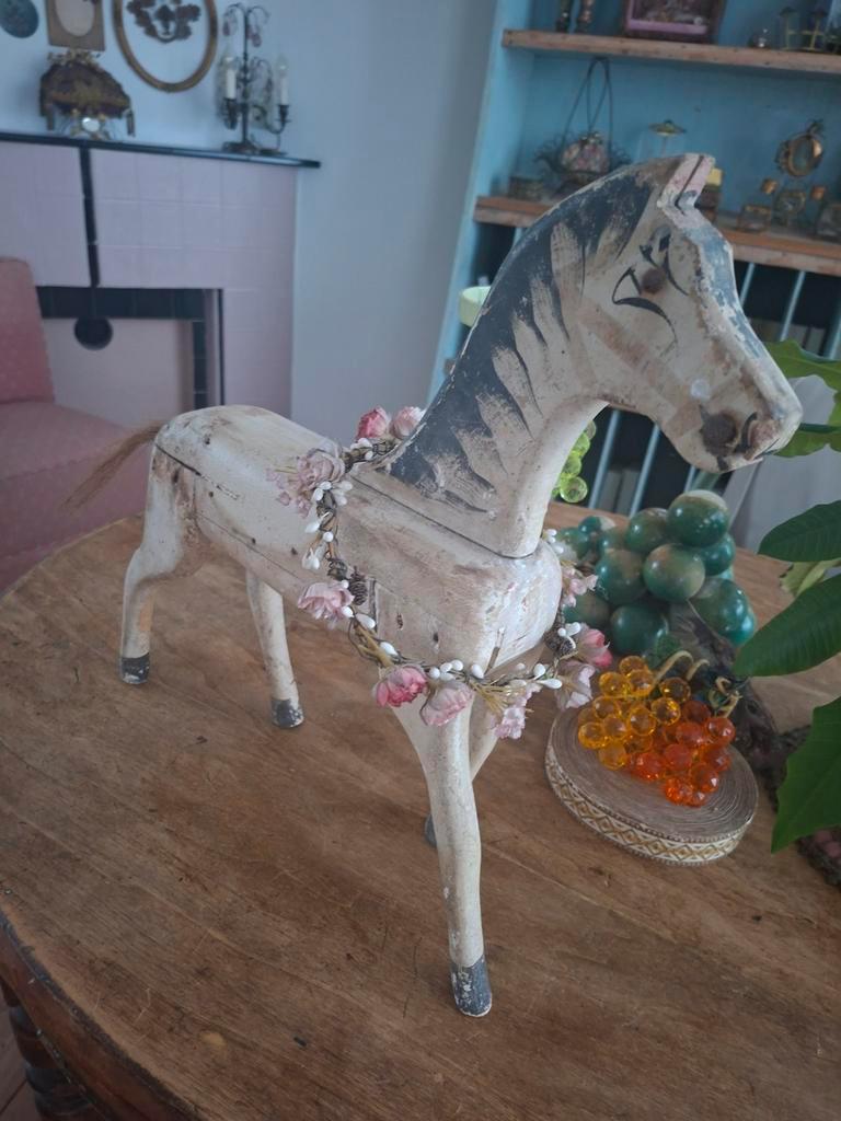 Houten paardje uit Frankrijk, Ophalen of Verzenden