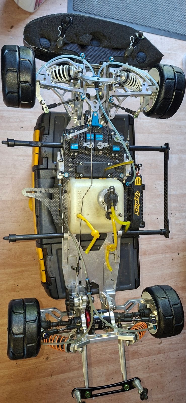 RC Auto 1:5  genius xr4, Hobby en Vrije tijd, Auto, Groter dan 1:32, Zo goed als nieuw, Ophalen