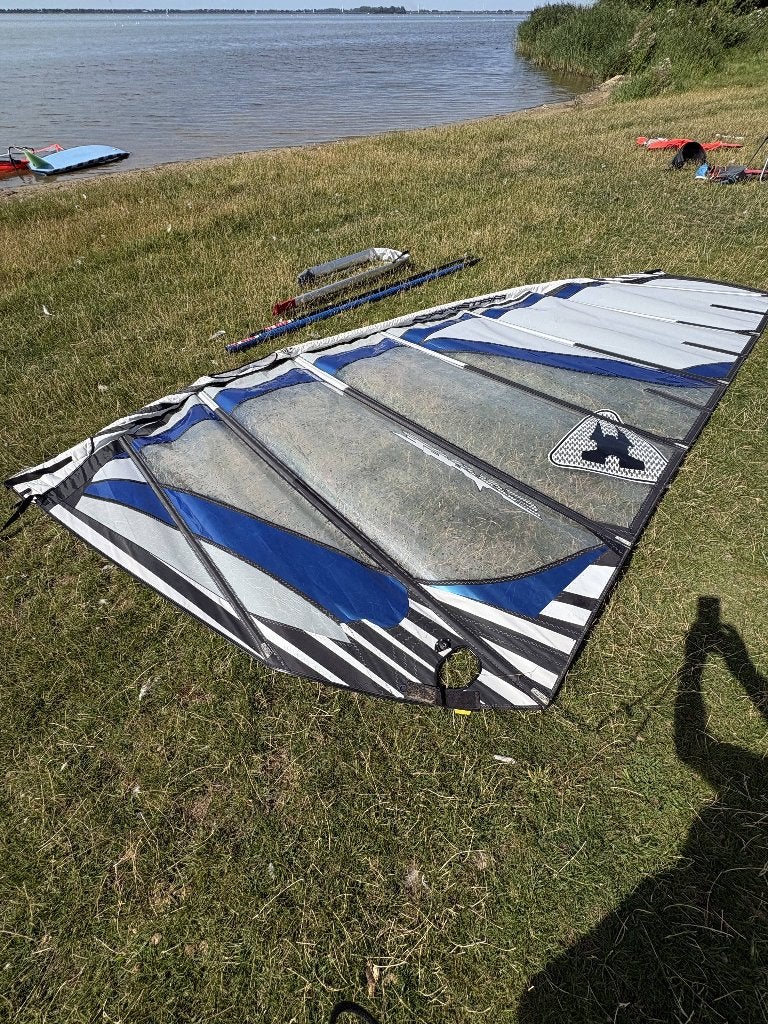 Gaastra Savage 9.0m no-cam, Watersport en Boten, Windsurfen, Ophalen, Gebruikt, Gaastra, 8 m² of meer