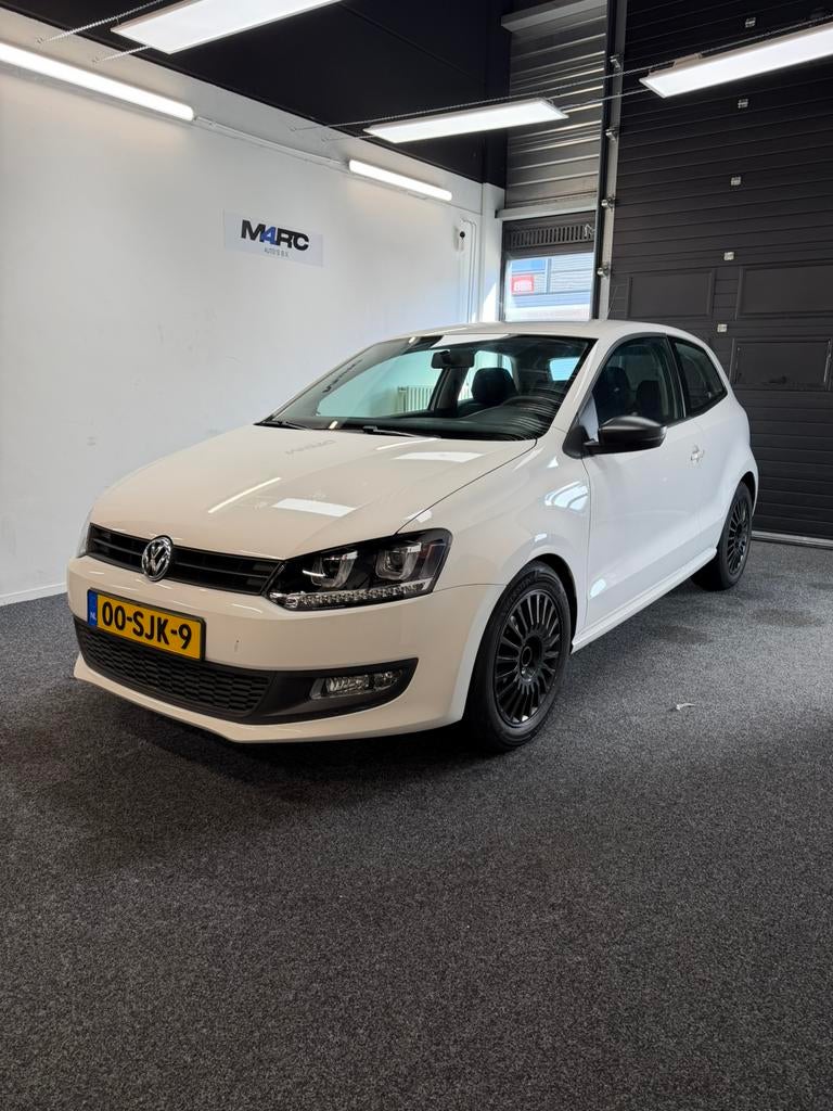 Volkswagen Polo 1.2 6V 44KW 5D My2009 2011 Wit, Voorwielaandrijving, Euro 5, 40 €/maand, 1198 cc