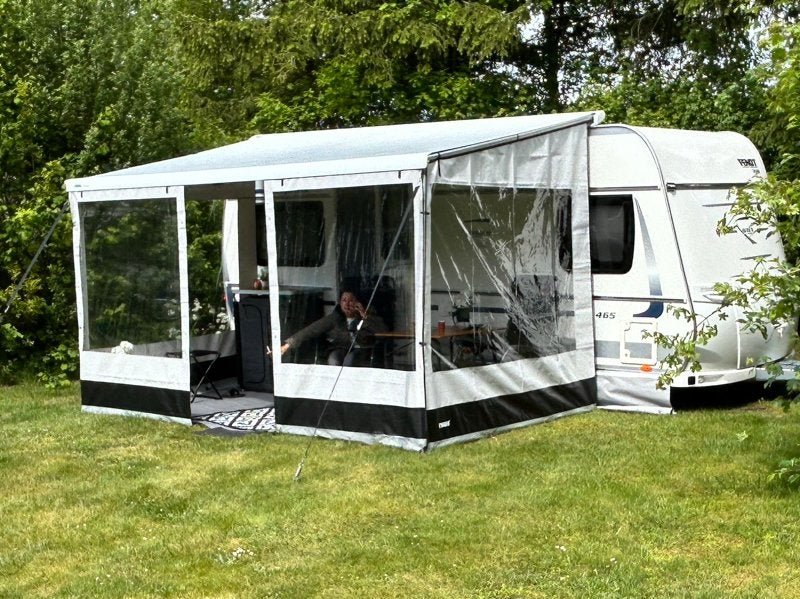Thule omnistor 3,8 meter met accessoires, Ophalen, Zo goed als nieuw