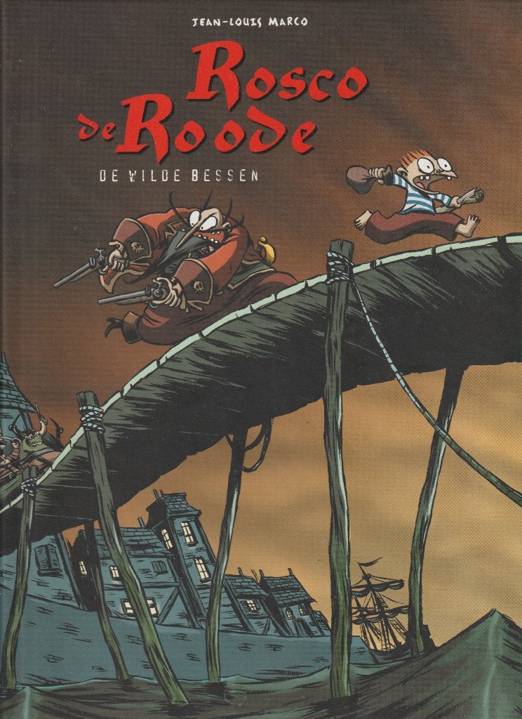 Rosco de Roode de wilde bessen oplage 500 stuks met prent HC, Eén stripboek, Ophalen of Verzenden, Zo goed als nieuw