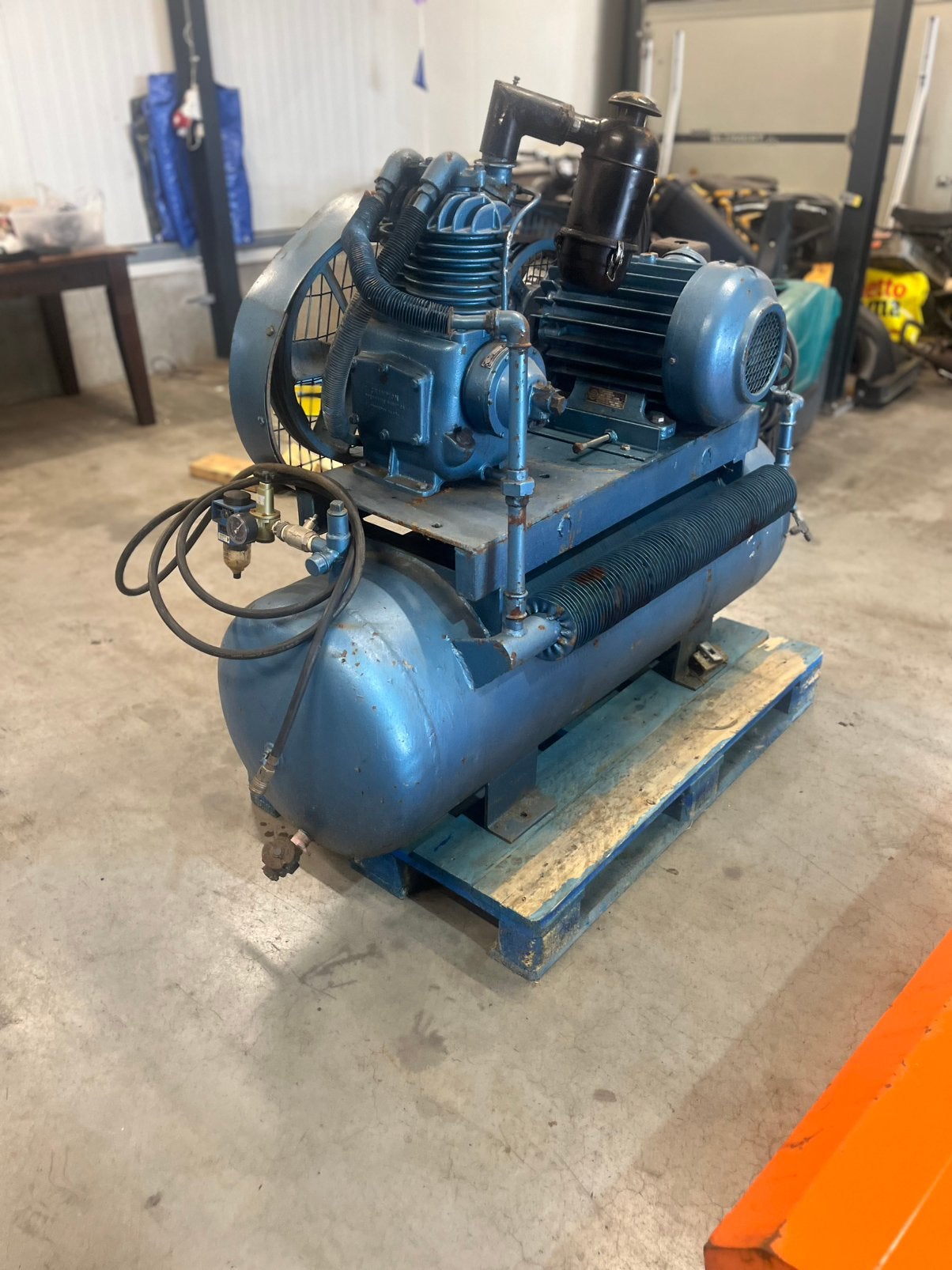 Compressor, 100 liter of meer, Ophalen, Gebruikt, Minder dan 200 liter/min