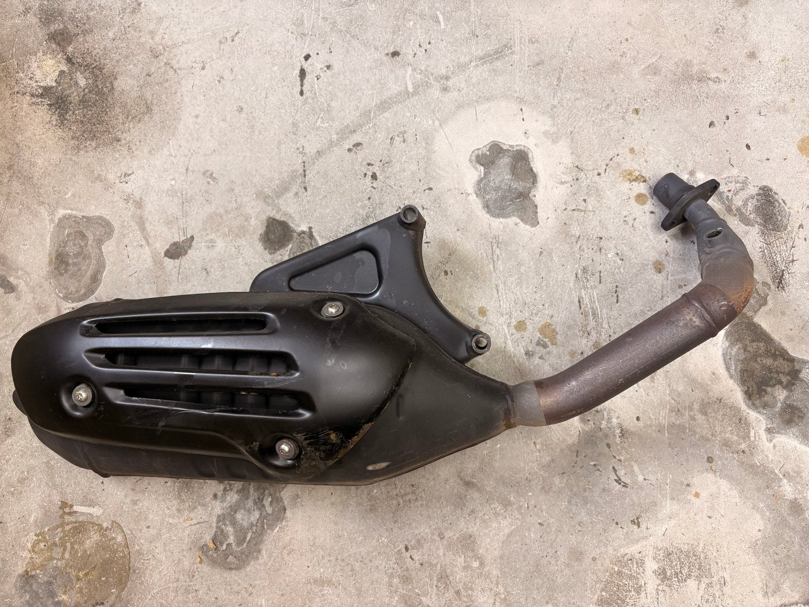 Vespa E5 Uitlaat, Ophalen, Gebruikt, Uitlaat, Vespa