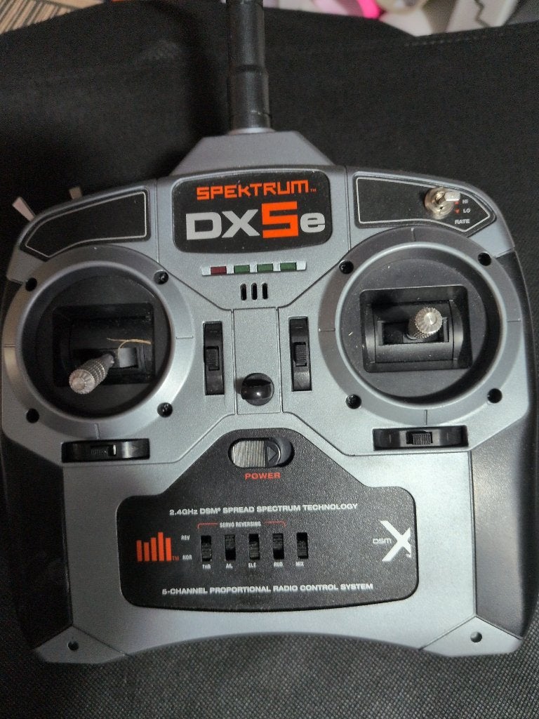 Spektrum DX5e 5-kanaals zender 2.4GHz DSMX modelbouw, Ophalen of Verzenden, Gebruikt