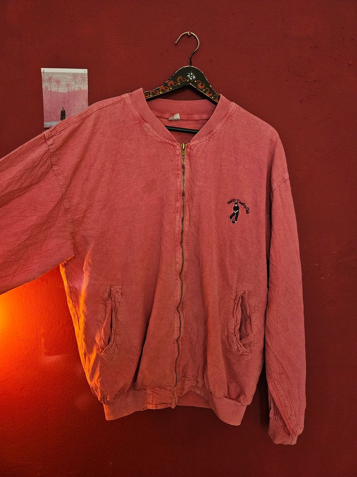 Vintage Roze Jasje met borduurwerk, Ophalen, Onbekend, Overige maten, Roze