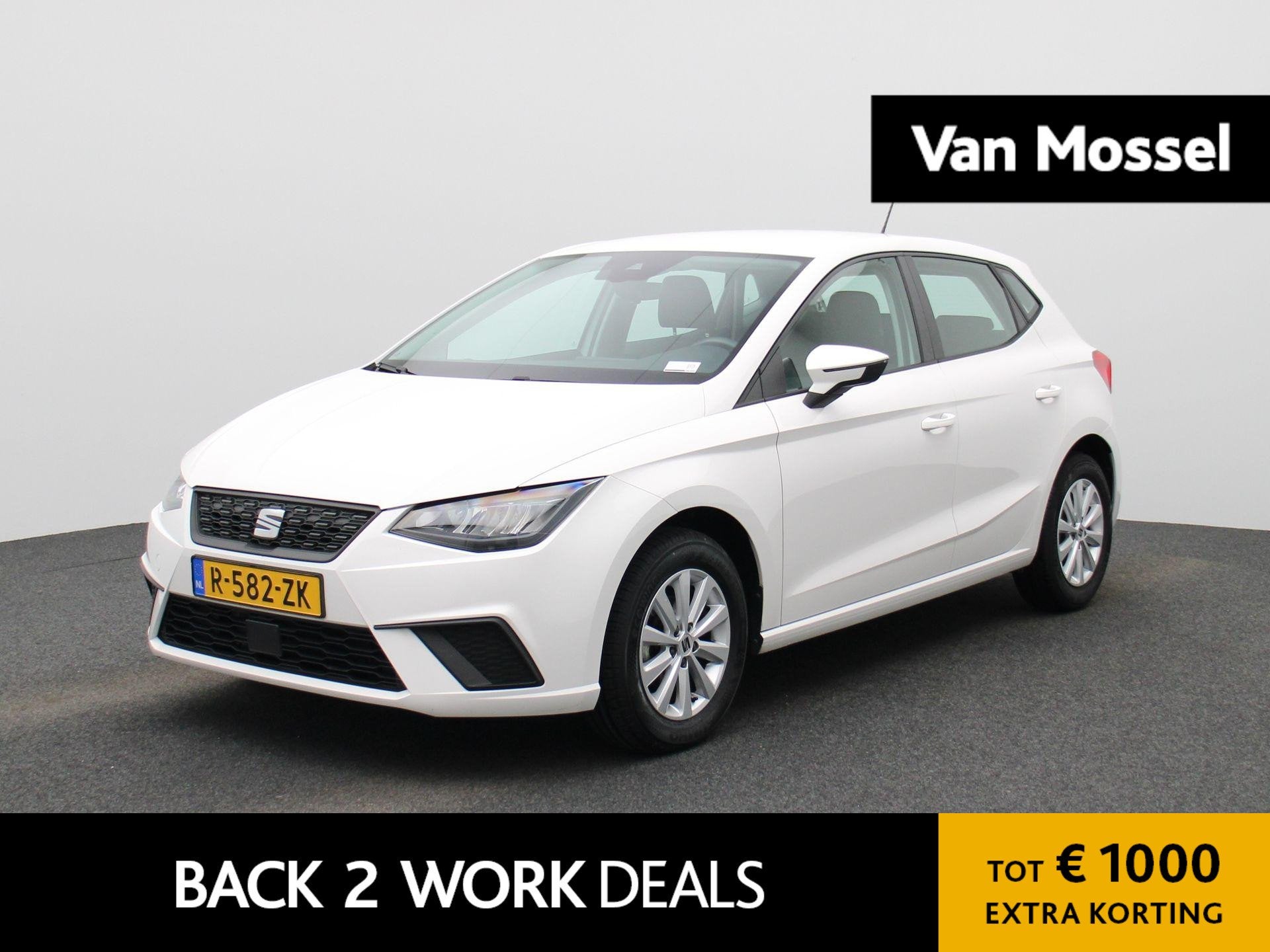 SEAT Ibiza 1.0 EcoTSI Style |APPLE CARPLAY - ANDROID AUTO |, Auto's, Voorwielaandrijving, 12 maanden, Stof, 95 pk