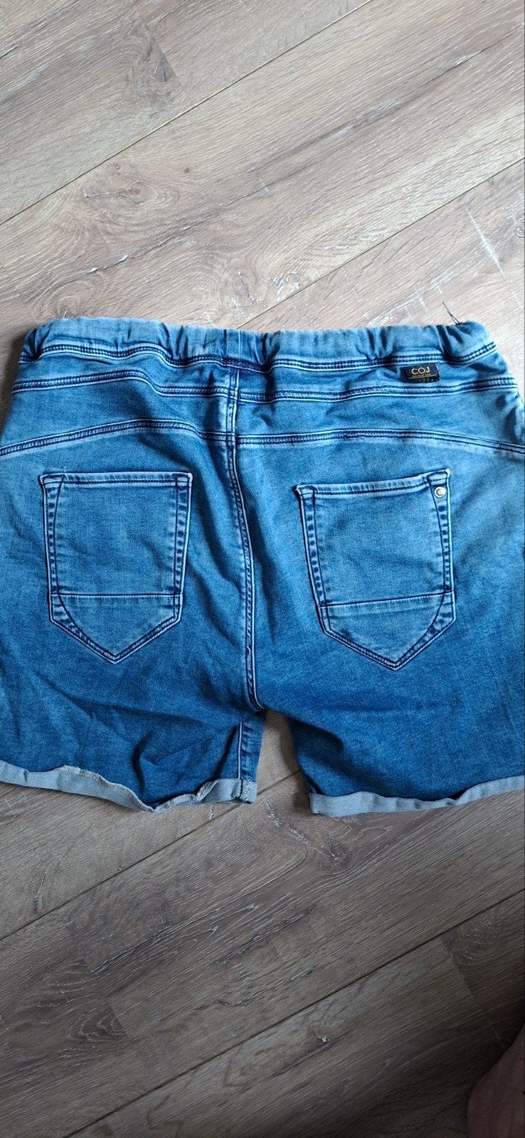Mooie spijkerbroek van coj maat l, Kort, Blauw, Ophalen of Verzenden, Zo goed als nieuw