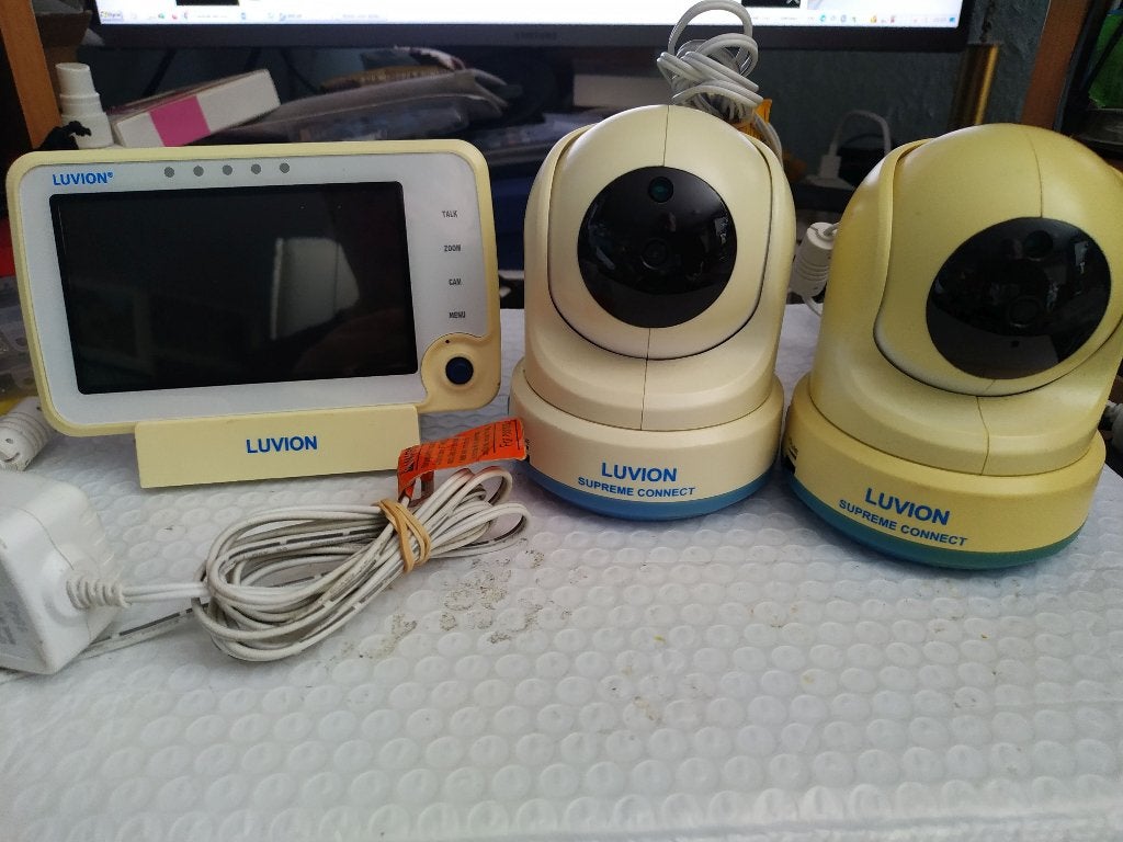 LUVION Supreme Connect Babyfoon met 2 camera, Ophalen of Verzenden, Gebruikt, 100 tot 250 meter, Camera