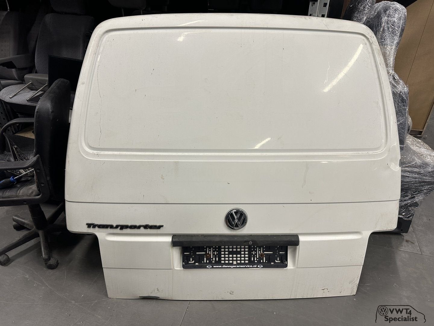 Volkswagen Transporter VW T4 achterklep dicht wit, Auto-onderdelen, Gebruikt, Volkswagen, -, Ophalen of Verzenden
