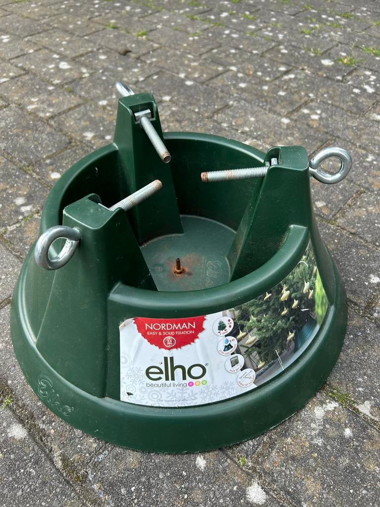 Kerstboomstandaard, Ophalen, Gebruikt