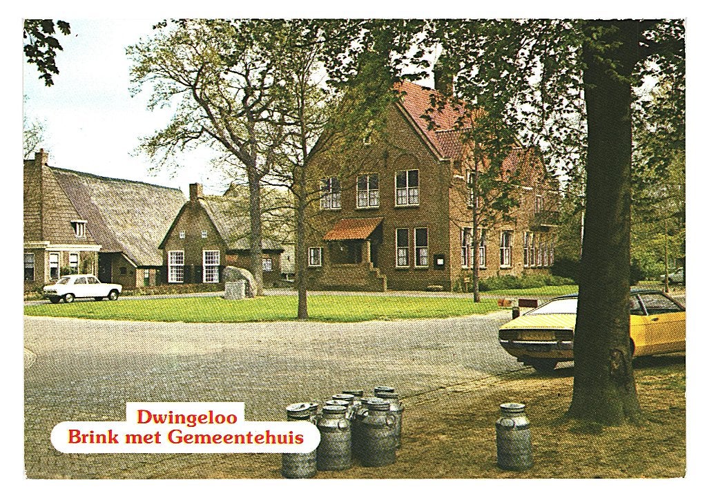 37805 Dwingeloo Drenthe Nette oude kaart Onbeschreven