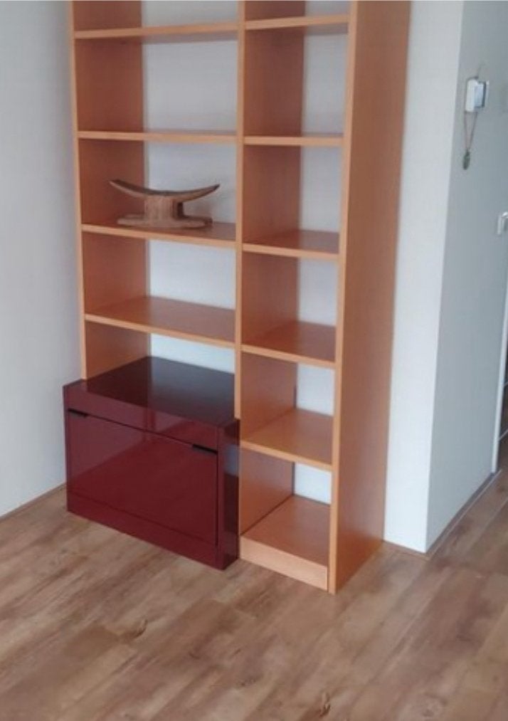 Pastoe boekenkast, Ophalen, 50 tot 100 cm, Zo goed als nieuw, Kersenhout