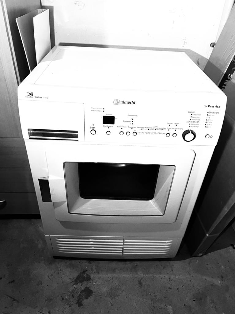 Bauknecht TRK Prestige 6 kg wasdroger - Condensdroger, Ophalen, 4 tot 6 kg, 1 Brugman Keukens Zwolle George Stephensonstraat 4, 8013 NK Zwolle, Netherlands