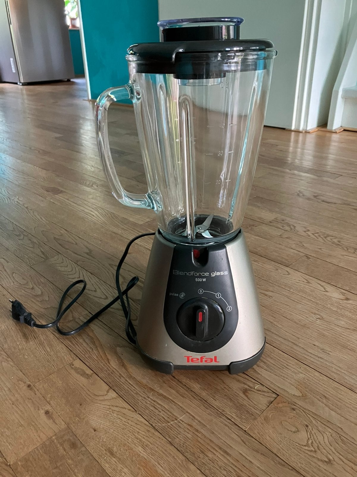 Tefal Blendforce Glass blender 500W – glazen kan, Ophalen of Verzenden, Zo goed als nieuw, Blender