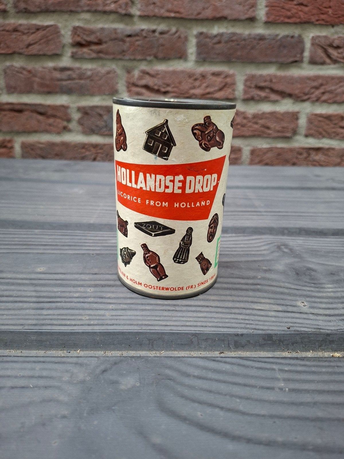 blik Hollandse Drop - Kraepelien & Holm Oosterwolde, Verzamelen, Blikken, Ophalen of Verzenden, Gebruikt