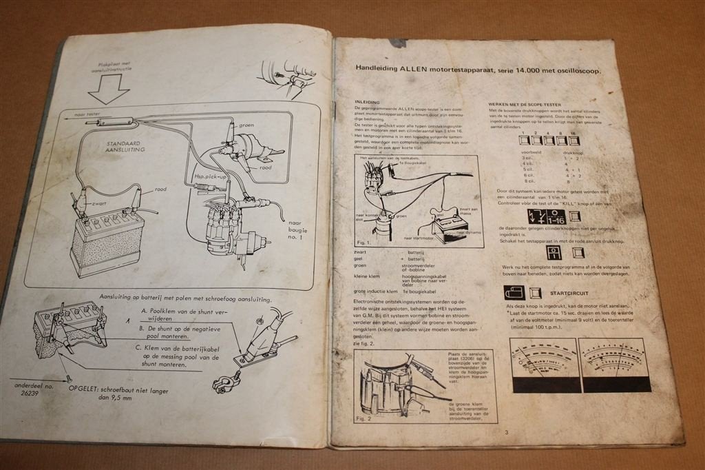 ALLEN Motordiagnose — Scopeless-Tester 27-125 Handleiding, Ophalen of Verzenden