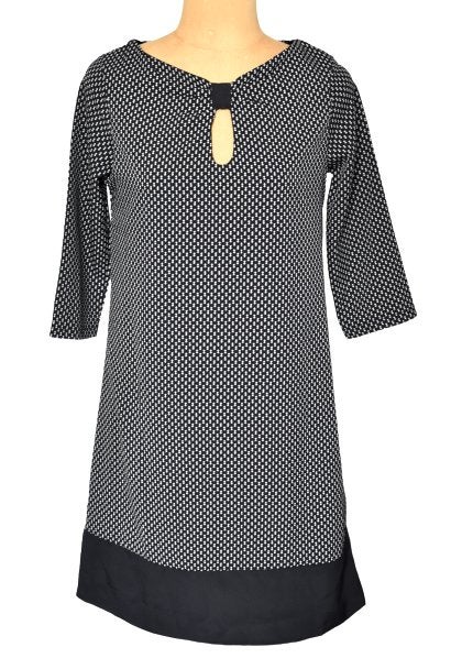 La Fee Maraboutee jurkje, jurk, zwart/wit, Mt. 36 / S, La Fee Maraboutee, Overige kleuren, Verzenden, Zo goed als nieuw