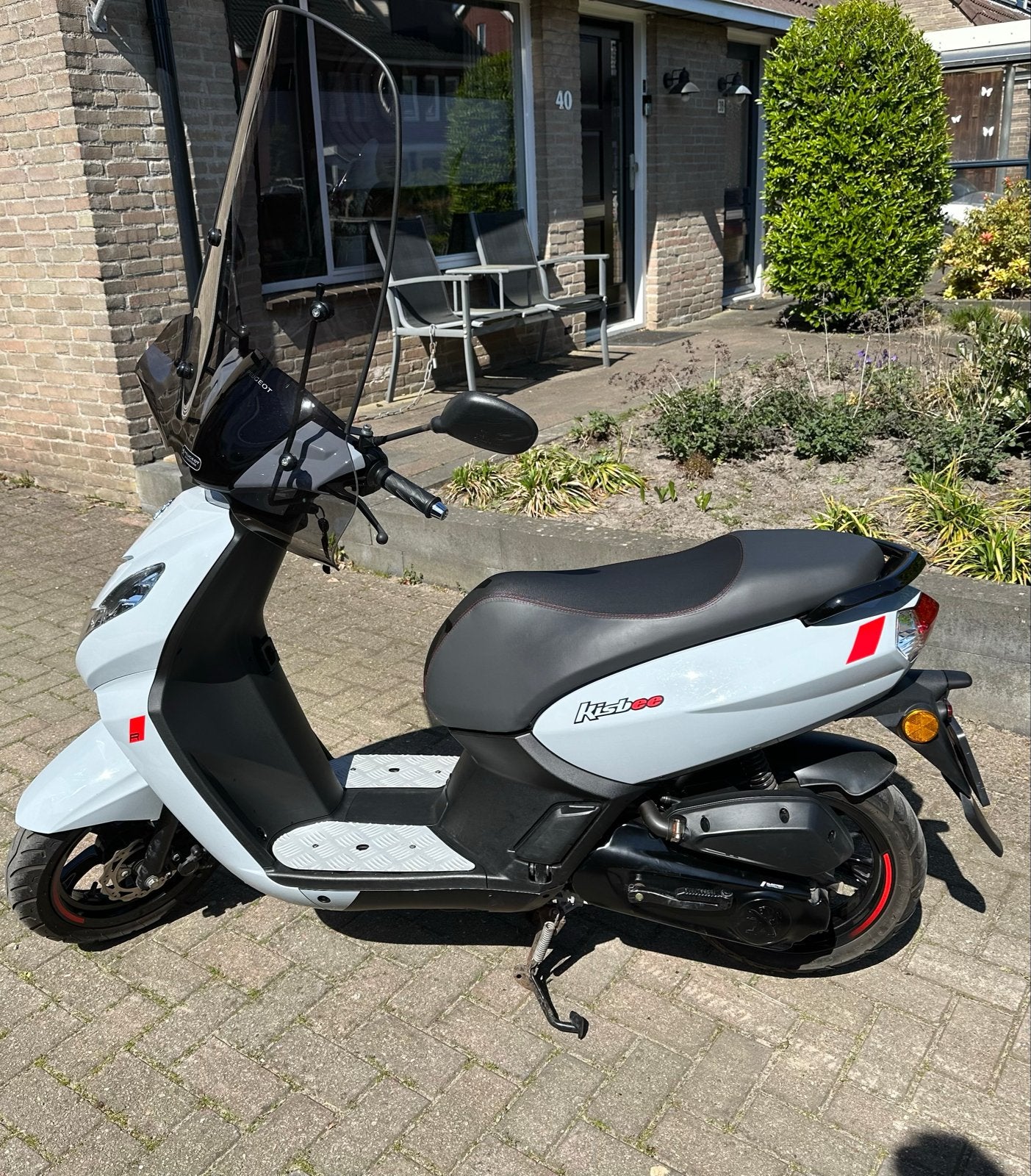 Peugeot Kisbee R scooter - 2020 - iced grey., Ophalen of Verzenden, Zo goed als nieuw, Overige modellen