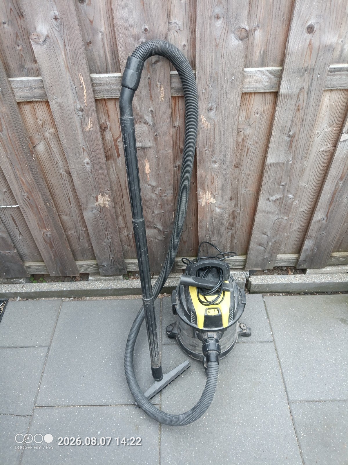 te koop parkside nat droog zuiger, Doe-het-zelf en Verbouw, Reinigingsmachines, Ophalen, Gebruikt, Waterstofzuiger