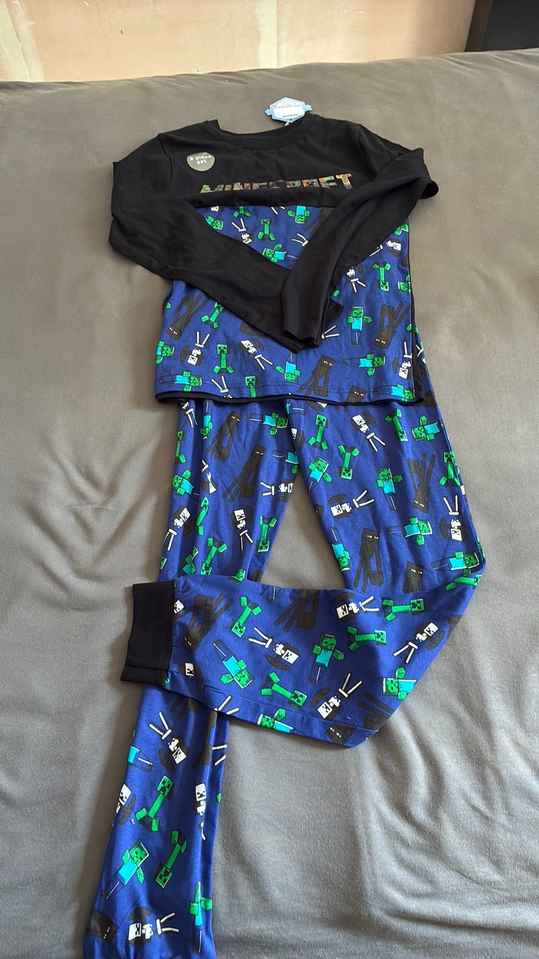 Minecraft pyama, Ophalen of Verzenden, Zo goed als nieuw, Jongen, Nacht- of Onderkleding