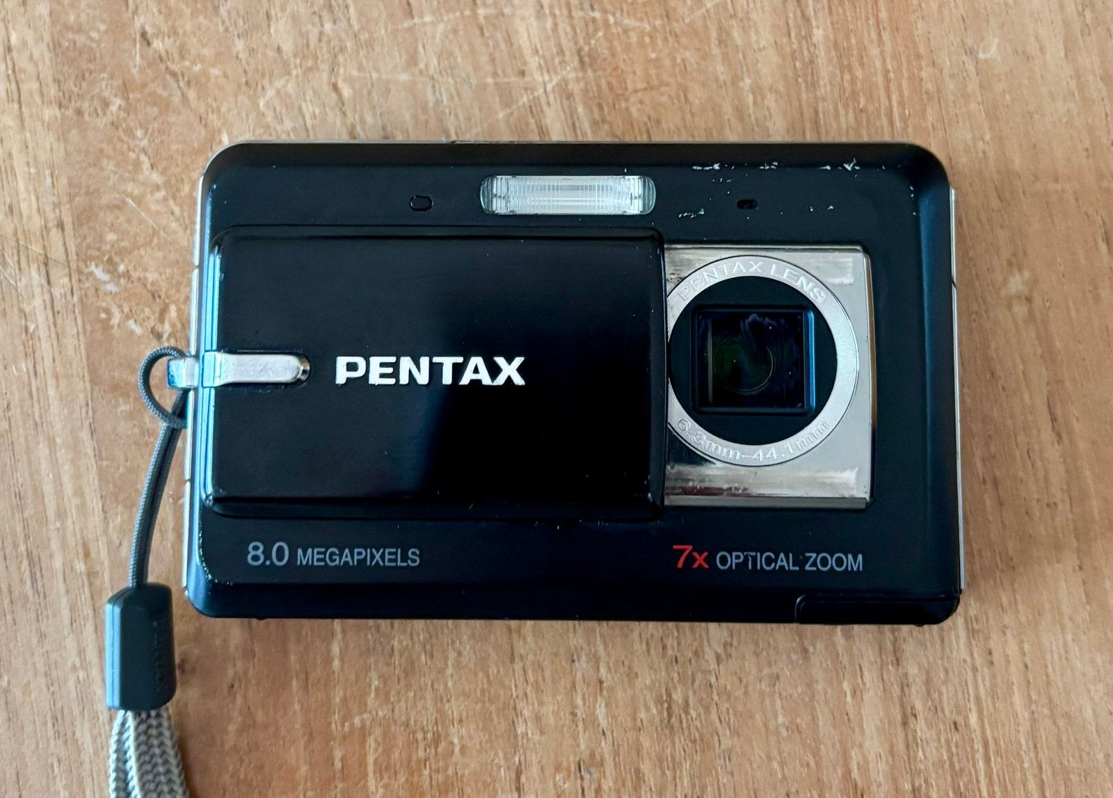 Pentax Optio Z10 met 8.0 megapixels en 7x optische zoom, Ophalen of Verzenden, Gebruikt, Pentax